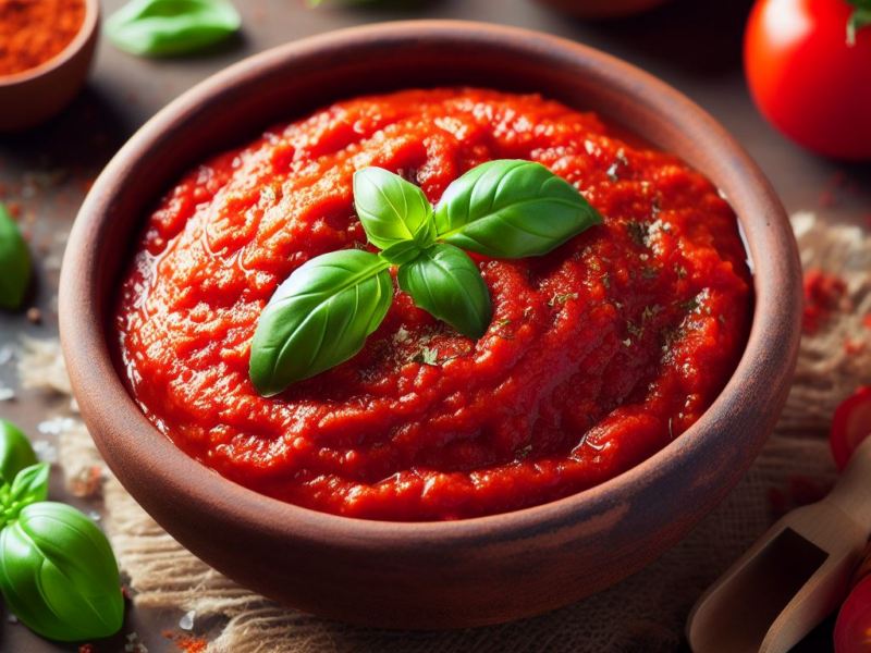 Salsa de tomates. Receta italiana clásica